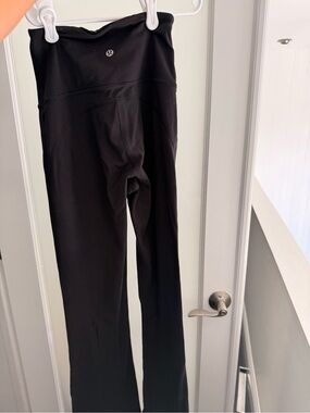 lululemon athletica Black High-Waist Flare Leggings